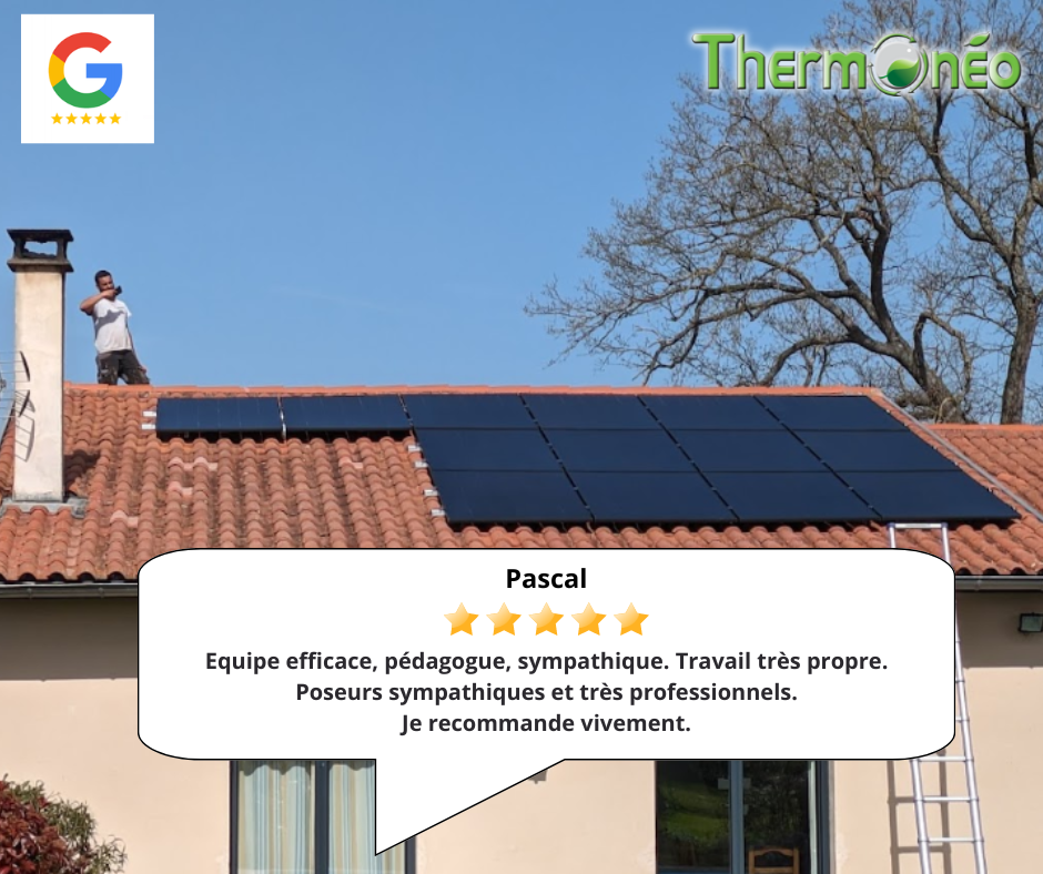 Pose d'une installation photovoltaïque 3kWc en panneaux solaires TRINA SOLAR en Haute-Garonne, installateur photovoltaïque à Muret, 31 - Thermonéo Solaire, entreprise photovoltaïque RGE QualiPV