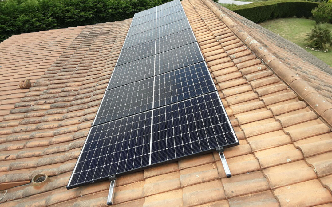 Installation photovoltaïque monophasé 6kWc – Pose panneaux photovoltaïque à BELLOCQ (64)