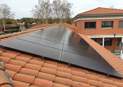 Installation photovoltaïque 33kWc en autoconsommation réalisée pour le CCAS de la commune de Fonsorbes – Entreprise RGE QualiPV