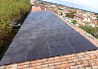 Réalisation d’une installation photovoltaïque de 36kWc – Médiathèque de Fonsorbes (31) – Installateur Photovoltaïque RGE professionnels, collectivités, mairies